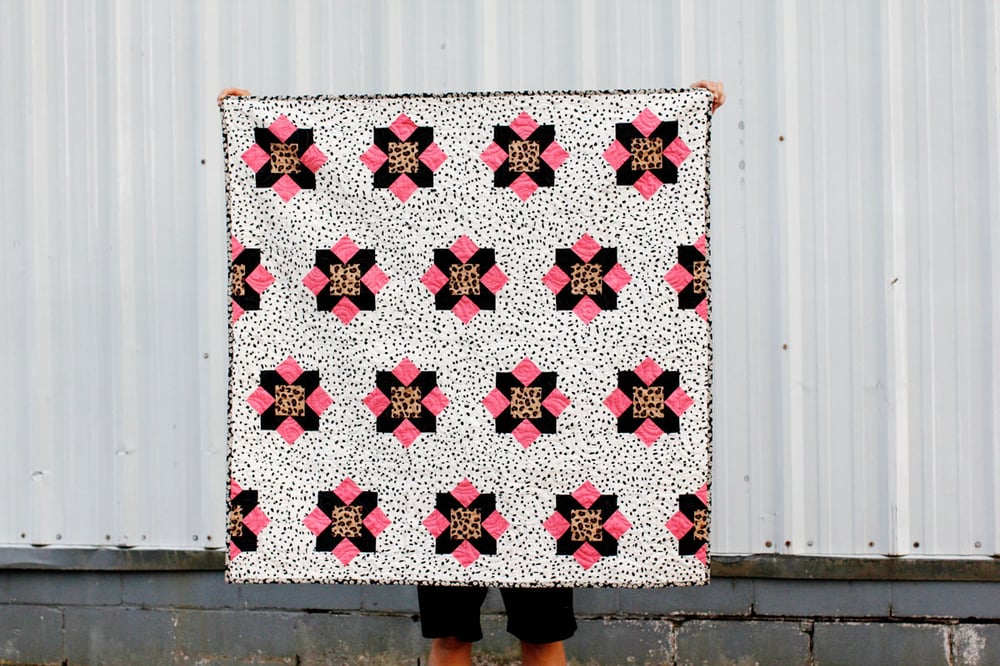 Image of COME INTO BLOOM Quilt PDF Pattern
