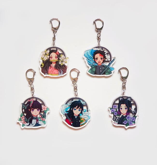 Demon Slayer Charms | Cylaela