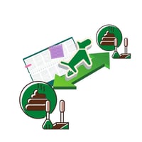 Poop-Scoop Package #4 (Once OR Twice BI-WEEKLY during a four week period)