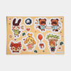 Animal Crossing Vinyl Sticker Sheet