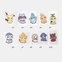 Mimikyu Vinyl Stickers