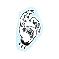 Image 2 of ALL SEEING HAND STICKER