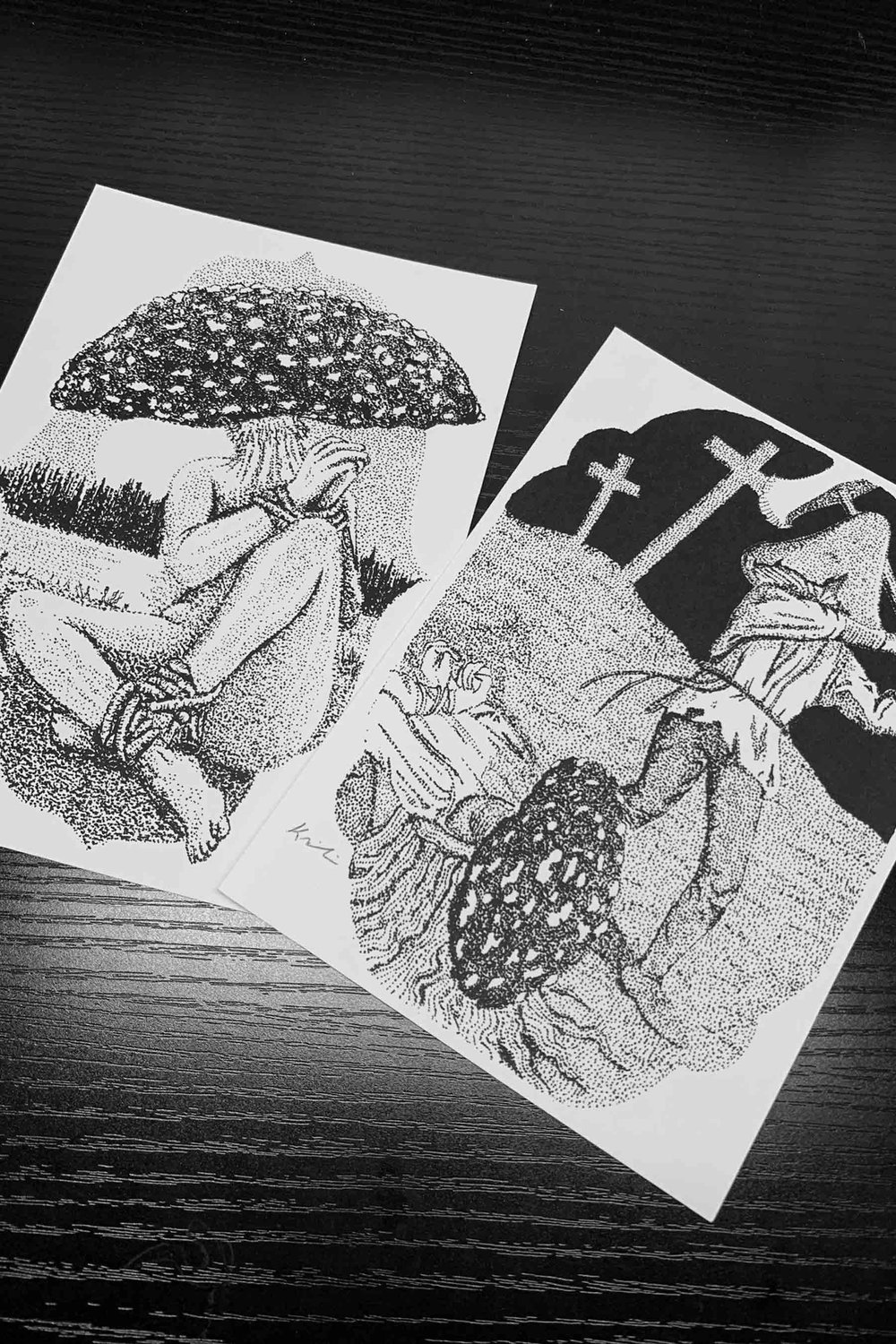 "Mushroom Pack" 5x7" Prints (Includes 4 Prints)