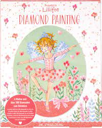 Image of Pintando con diamantes de la PRINCESA LILLIFEE