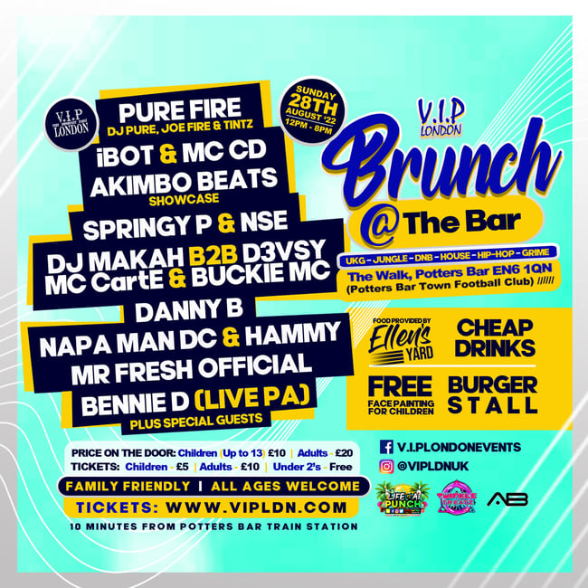 V.I.P London Brunch Children's Tickets