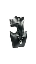 Crystal Butterfly Fashion Necklace 