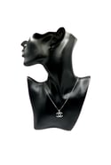 Silver Coco Fashion Necklace 