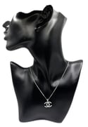 Silver Coco Fashion Necklace 