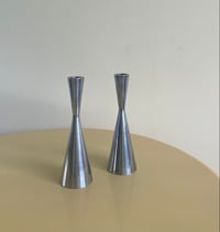 Image 1 of modernist candle holders