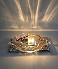 Image 4 of APLIQUE DE PARED DE CRISTAL DE MURANO, AÑOS 60