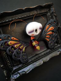 Image 2 of Butterfly- orange/black