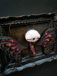 Image 2 of Butterfly- Gold/Wine