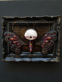 Image 1 of Butterfly- Gold/Wine