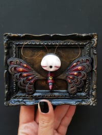 Image 4 of Butterfly- Gold/Wine