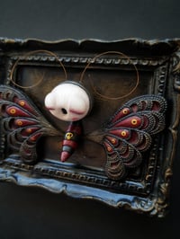 Image 3 of Butterfly- Gold/Wine