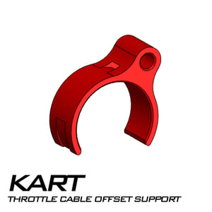 Image of GTEYE Throttle Cable Offset Support