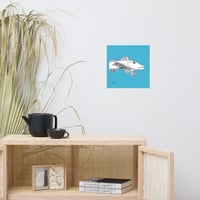 Image 5 of Poster Sea Robin Blue