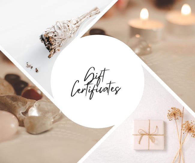 Reiki Gift Certificate
