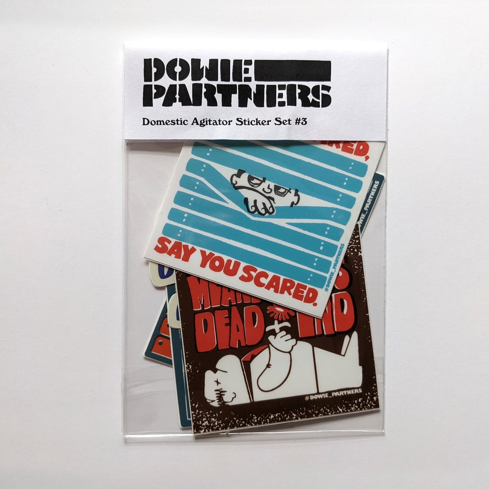 Domestic Agitator Sticker Set #3