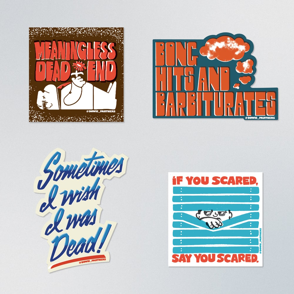 Domestic Agitator Sticker Set #3