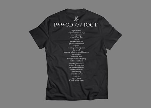 Image of IWWCD /// IGOT Track Listing S/S