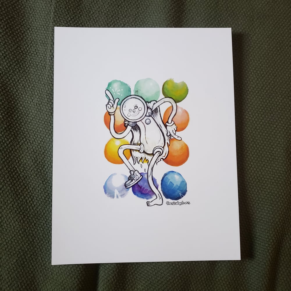 Dancing Man - PRINT