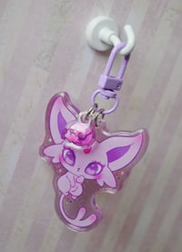 Image 2 of Espeon Keychain