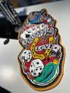 Unlucky In Love ChainStitched Patch