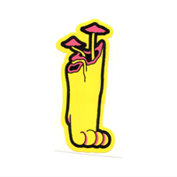 Image 1 of MEOWSHROOM MINI STICKER
