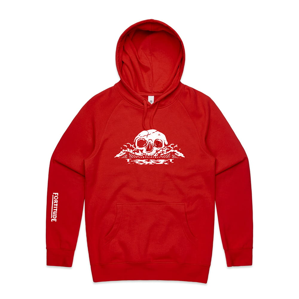 Image of Skelly Hoodie - Red