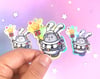Spacebun Warrior (Holo) - Sticker