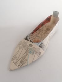 Image 4 of Jennifer Collier: Stitched Paper Slippers.