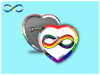 LGBTQ+ Buttons {SET 1}