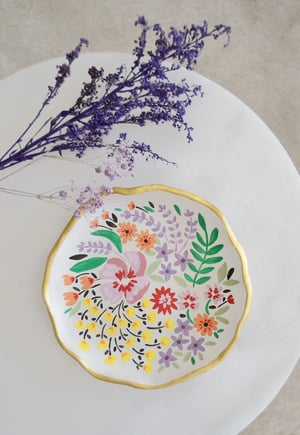 Image of PLATO DE CERÁMICA PINTADA A MANO 6