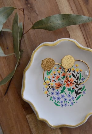 Image of PLATO DE CERÁMICA PINTADO A MANO 8