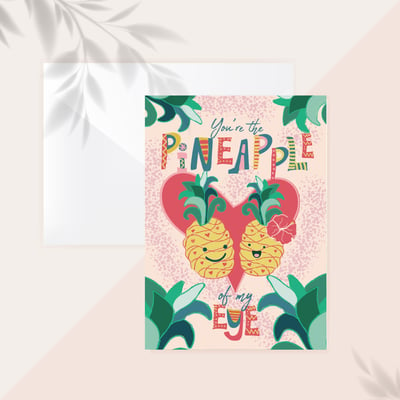 Image of Pineapple of My Eye Card