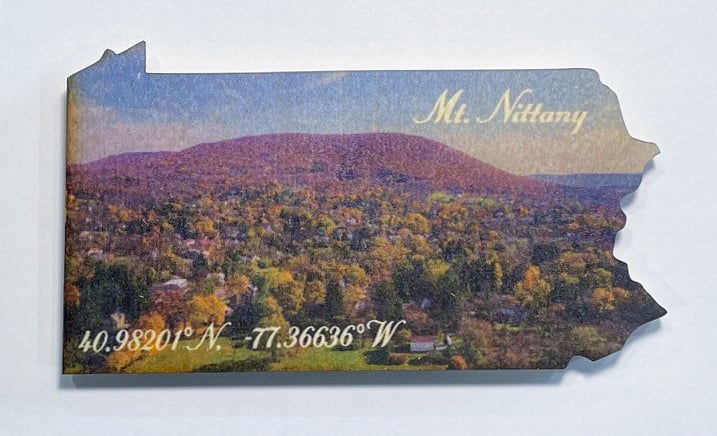 Image of Mt. Nittany Location Magnet 