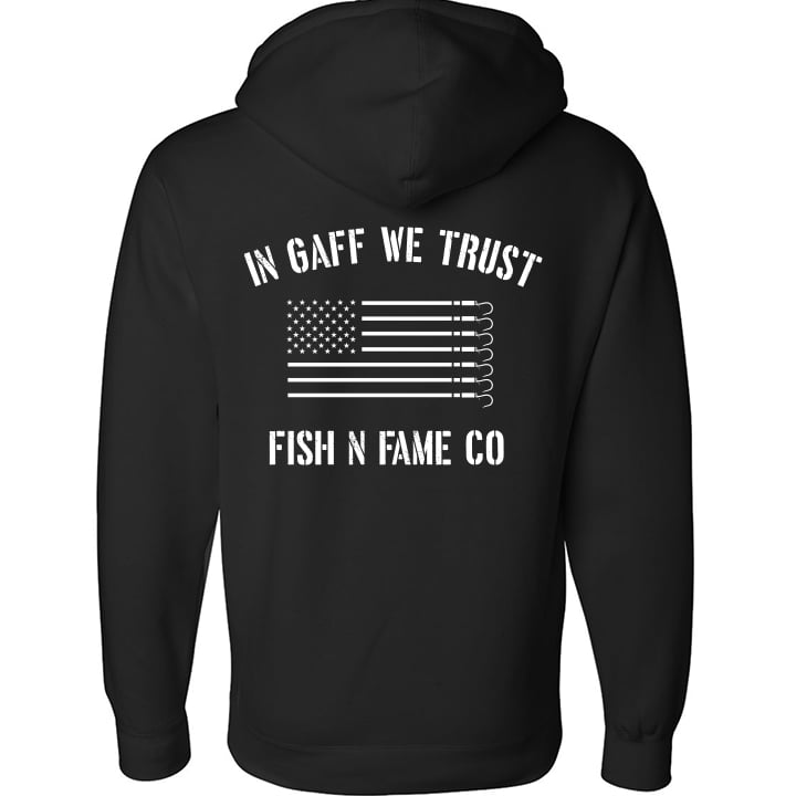 Image of IN GAFF WE TRUST Pullover (black)