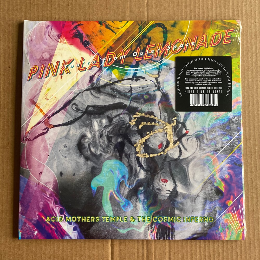 ACID MOTHERS TEMPLE 'Pink Lady Lemonade You're From Outer Space' Clear Vinyl 2xLP