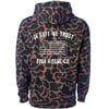 IN GAFF WE TRUST Pullover (camo-x)