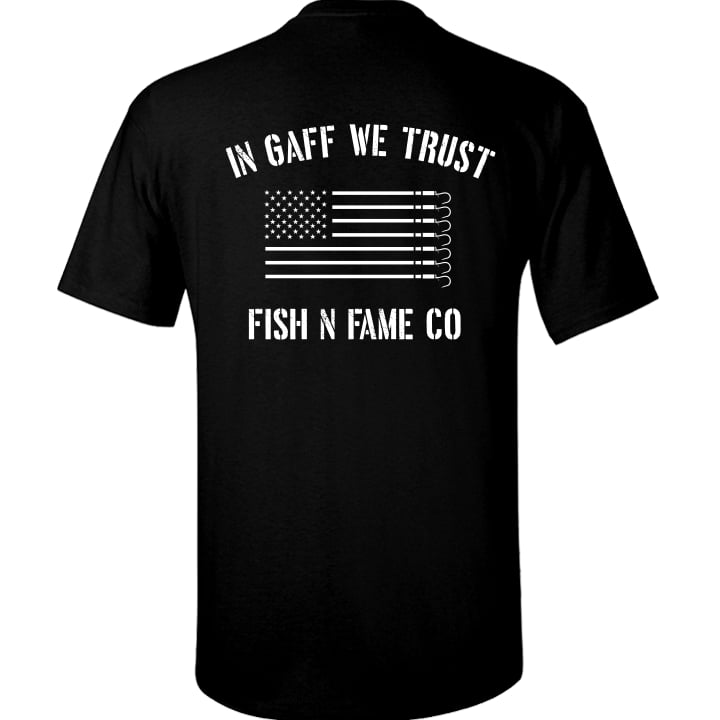 Image of IN GAFF WE TRUST Tee (blk)