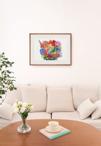 Image 2 of Fine art print | The language of flowers