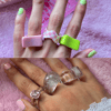 Y2K Chunky Rings