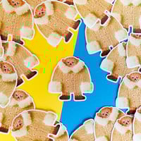 Image 3 of "With Love, Ikea Monkey" Clear Vinyl Sticker