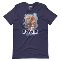Image 4 of Bowie The Hippo Unisex Shirt