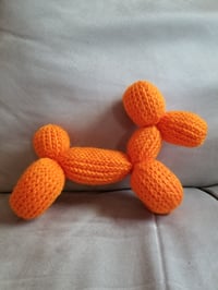 Image 4 of Small Knitted Balloon Dog