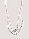 I luv u 4 infinity necklace set