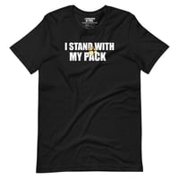 Image 2 of I Stand With My Pack Logo Unisex Shirt