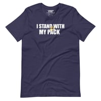Image 3 of I Stand With My Pack Logo Unisex Shirt