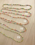 Hot Summer Love Bead Necklace - Mixed Seed Bead Layer